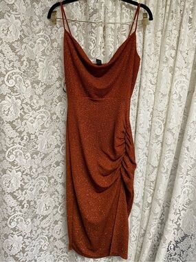 Windsor Copper Brown Formal Dress